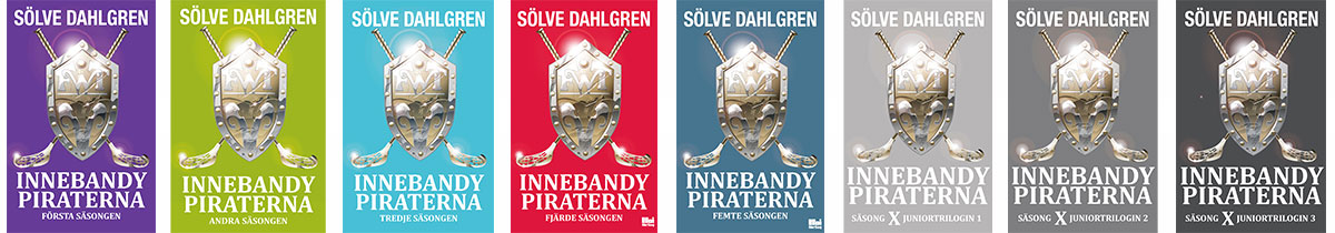 InnebandyPiraterna - hela serien bok 1-8